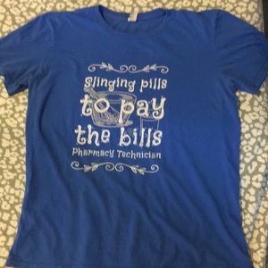 ✳🔶️✳ 3 for $30 "Slinging Pills to Pay the Bills" Pharmacy Technician t-shirt